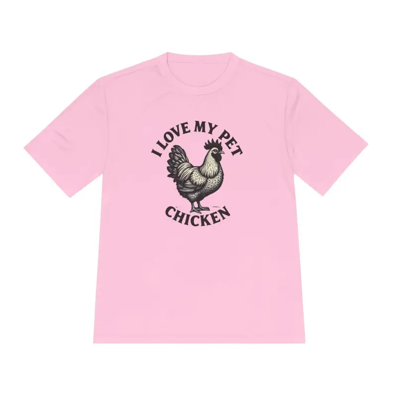 Chicken Lover Unisex Spork Tek Tee for Active Pet Owners - Ocean State Styles