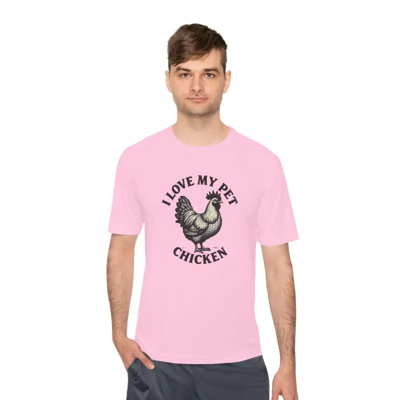 Chicken Lover Unisex Spork Tek Tee for Active Pet Owners - Ocean State Styles