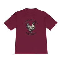 Chicken Lover Unisex Spork Tek Tee for Active Pet Owners - Ocean State Styles