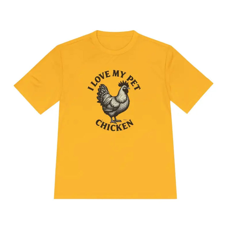 Chicken Lover Unisex Spork Tek Tee for Active Pet Owners - Ocean State Styles