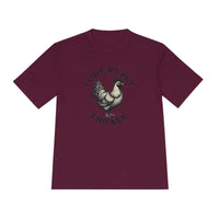 Chicken Lover Unisex Spork Tek Tee for Active Pet Owners - Ocean State Styles