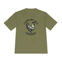 Chicken Lover Unisex Spork Tek Tee for Active Pet Owners - Ocean State Styles