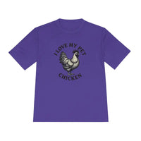 Chicken Lover Unisex Spork Tek Tee for Active Pet Owners - Ocean State Styles