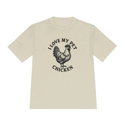 Chicken Lover Unisex Spork Tek Tee for Active Pet Owners - Ocean State Styles