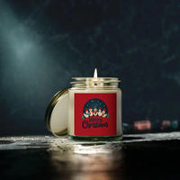 Christmas Candle with Penguins and Caroling Chicken Gift - Ocean State Styles