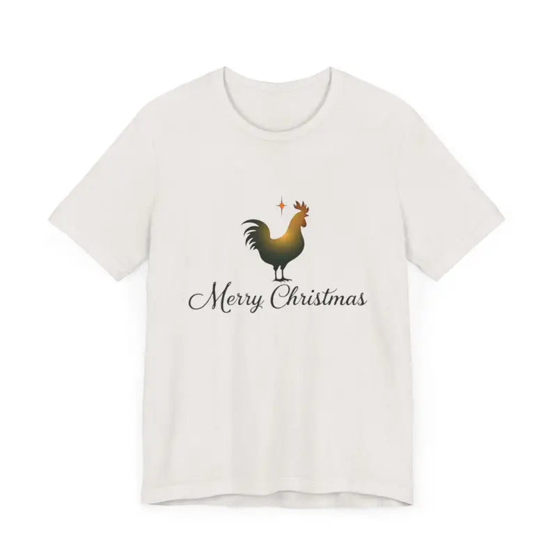 Christmas Chicken Short Sleeve Tee for Holiday Celebration - Ocean State Styles
