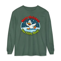 Christmas Filthy Duck Long Sleeve Shirt for Holiday Fun - Ocean State Styles