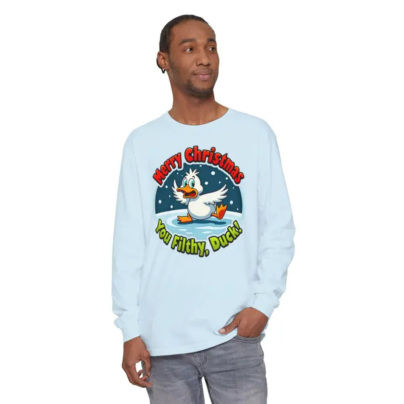 Christmas Filthy Duck Long Sleeve Shirt for Holiday Fun - Ocean State Styles
