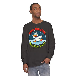 Christmas Filthy Duck Long Sleeve Shirt for Holiday Fun - Ocean State Styles