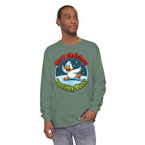 Christmas Filthy Duck Long Sleeve Shirt for Holiday Fun - Ocean State Styles