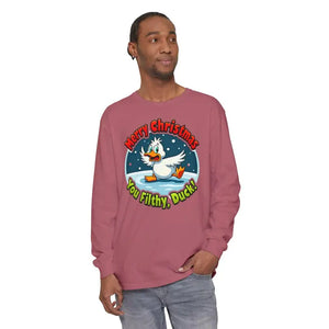 Christmas Filthy Duck Long Sleeve Shirt for Holiday Fun - Ocean State Styles