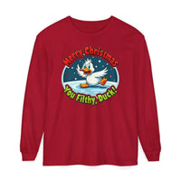 Christmas Filthy Duck Long Sleeve Shirt for Holiday Fun - Ocean State Styles