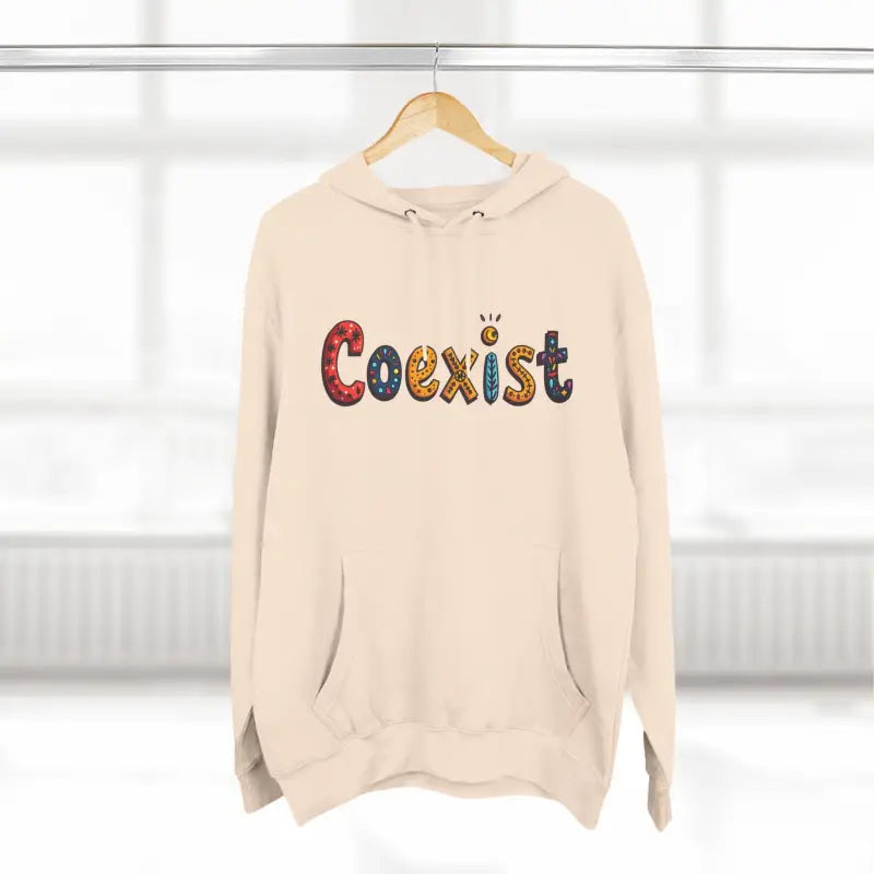 Coexist Fleece Hoodie for Ultimate Comfort and Style - Ocean State Styles