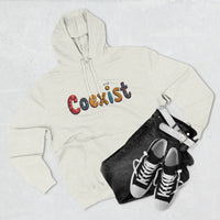 Coexist Fleece Hoodie for Ultimate Comfort and Style - Ocean State Styles