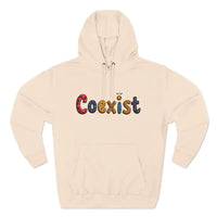 Coexist Fleece Hoodie for Ultimate Comfort and Style - Ocean State Styles