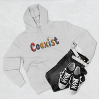 Coexist Fleece Hoodie for Ultimate Comfort and Style - Ocean State Styles