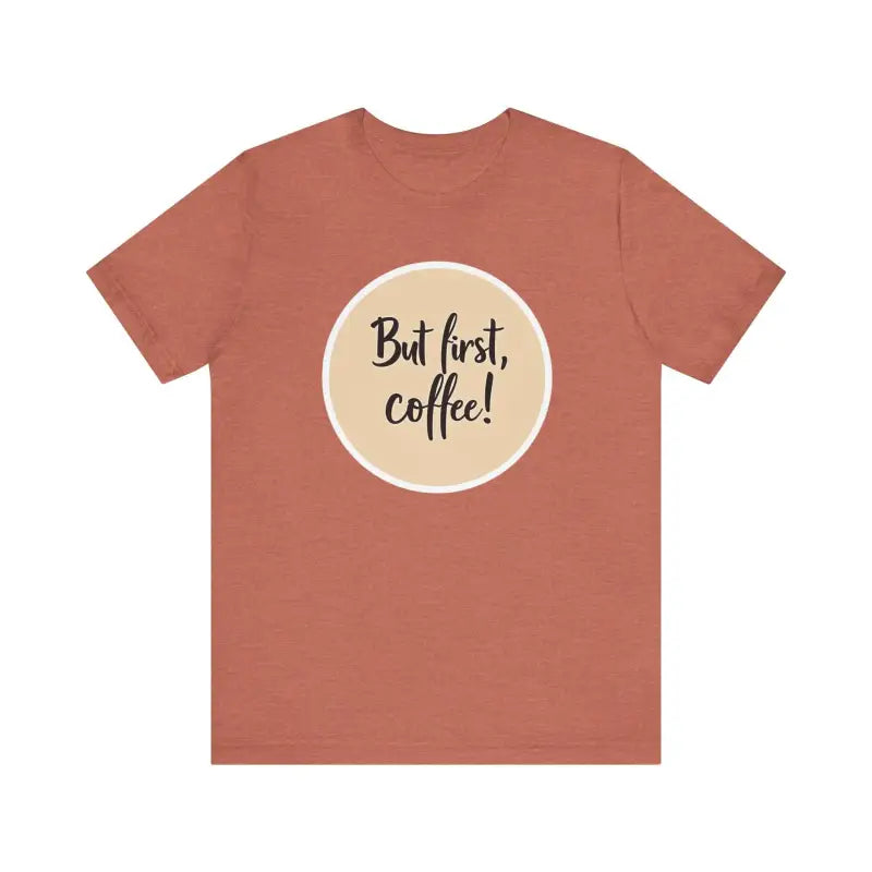 Coffee Lover Tee Unisex Jersey T Shirt for Coffee Fans - Ocean State Styles