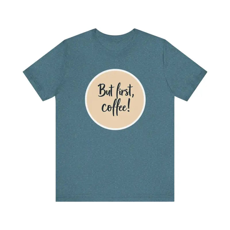 Coffee Lover Tee Unisex Jersey T Shirt for Coffee Fans - Ocean State Styles