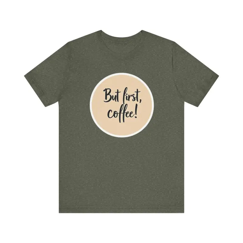 Coffee Lover Tee Unisex Jersey T Shirt for Coffee Fans - Ocean State Styles