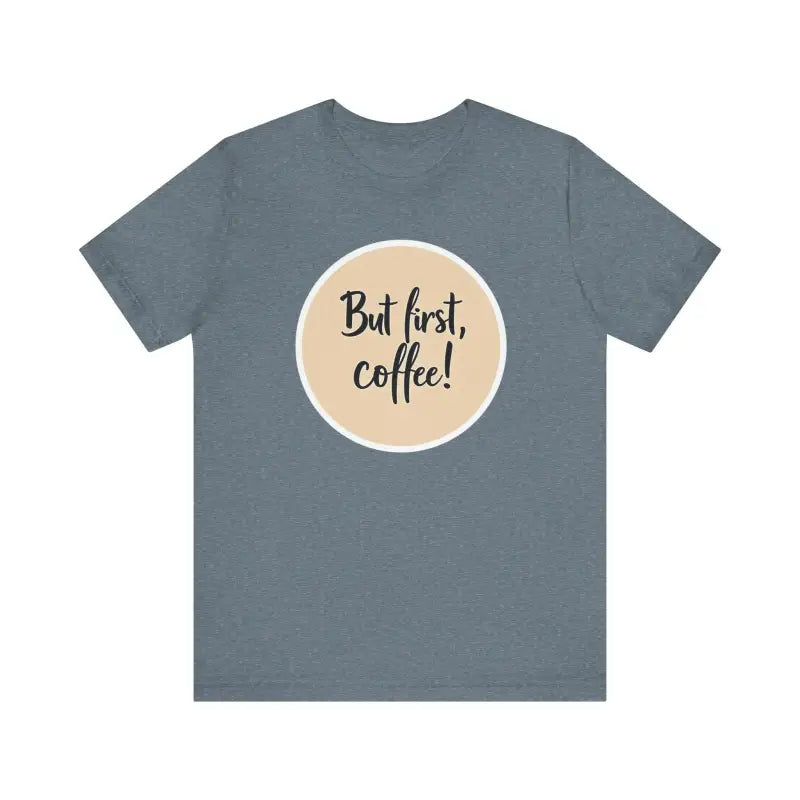 Coffee Lover Tee Unisex Jersey T Shirt for Coffee Fans - Ocean State Styles