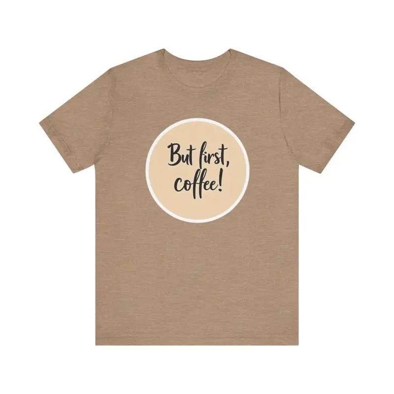 Coffee Lover Tee Unisex Jersey T Shirt for Coffee Fans - Ocean State Styles