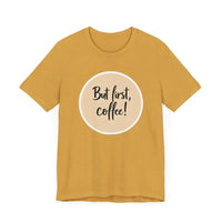 Coffee Lover Tee Unisex Jersey T Shirt for Coffee Fans - Ocean State Styles