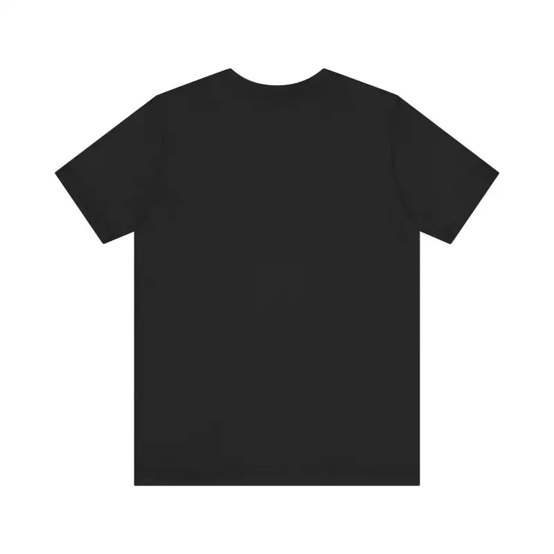 Black Coffee Lover Tee Unisex Jersey T Shirt displayed on a white background