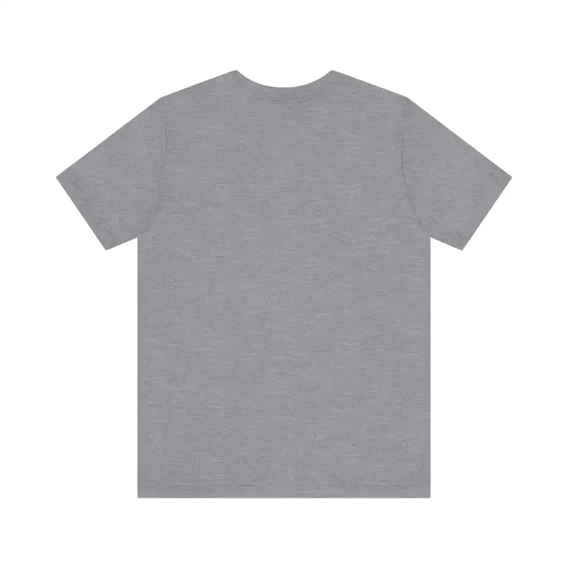 Gray short-sleeve Coffee Lover Tee Unisex Jersey T Shirt displayed on a plain background