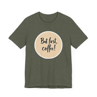 Coffee Lover Tee Unisex Jersey T Shirt for Coffee Fans - Ocean State Styles