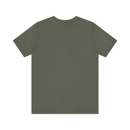 Olive green Coffee Lover Tee Unisex Jersey T Shirt displayed on a neutral backdrop