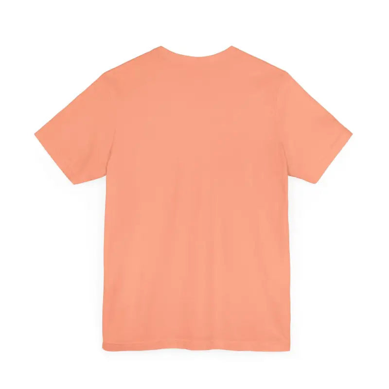 Peach-colored Coffee Lover Tee Unisex Jersey T-Shirt for coffee enthusiasts