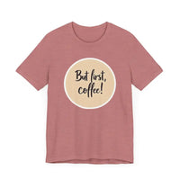 Coffee Lover Tee Unisex Jersey T Shirt for Coffee Fans - Ocean State Styles