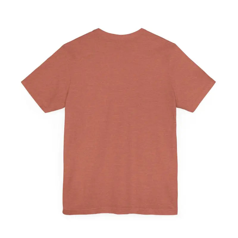 Plain terracotta Coffee Lover Tee Unisex Jersey T Shirt for casual style