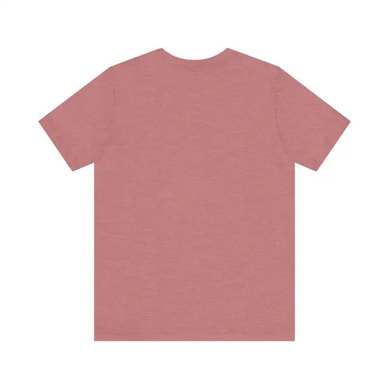 Rose-colored Coffee Lover Tee Unisex Jersey T Shirt displayed on a white background