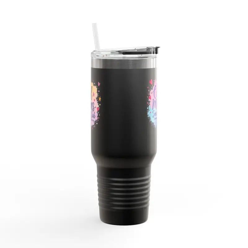Cool Moms Social Club 40oz Insulated Travel Mug Stylish Design - Ocean State Styles