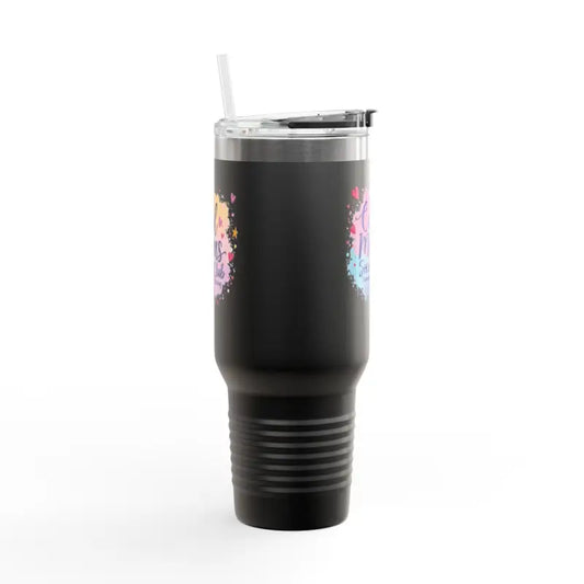 Cool Moms Social Club 40oz Insulated Travel Mug Stylish Design - Ocean State Styles