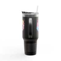 Cool Moms Social Club 40oz Insulated Travel Mug Stylish Design - Ocean State Styles