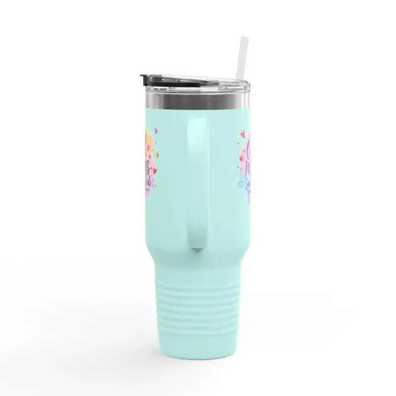 Cool Moms Social Club 40oz Insulated Travel Mug Stylish Design - Ocean State Styles