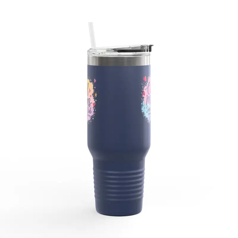 Cool Moms Social Club 40oz Insulated Travel Mug Stylish Design - Ocean State Styles