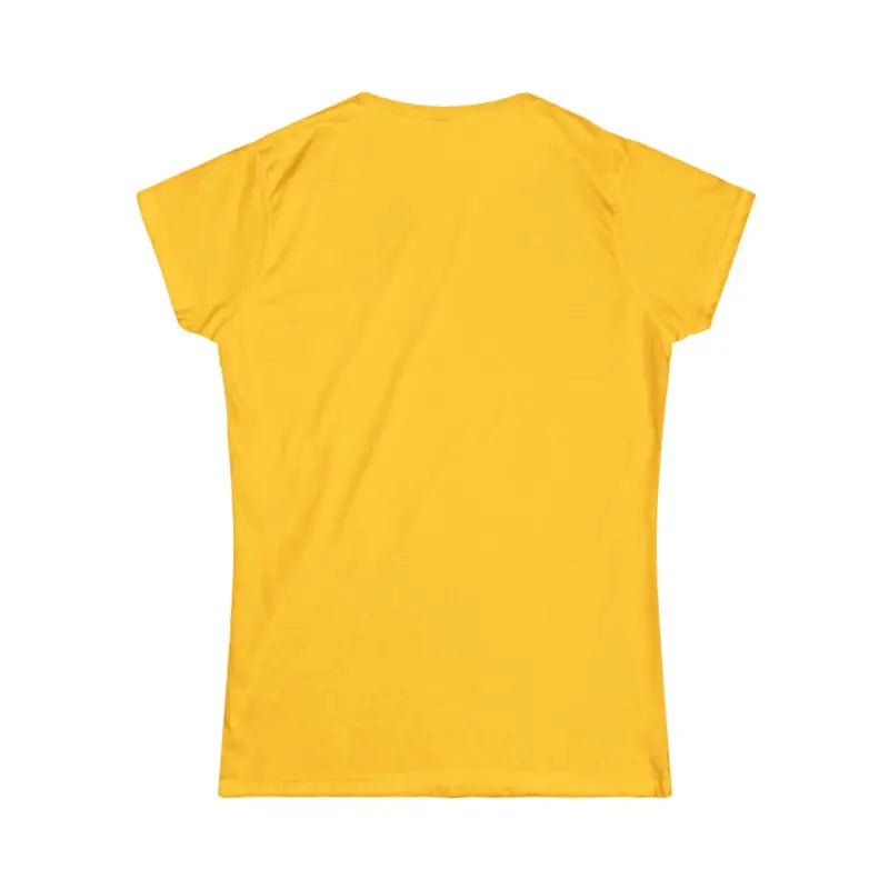 Yellow women’s t-shirt featuring Cool Moms Social Club Christmas Martini design