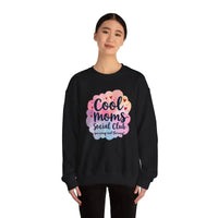 Cool Moms Social Club Crewneck Sweatshirt for Stylish Moms - Ocean State Styles