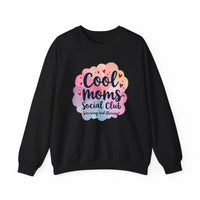 Cool Moms Social Club Crewneck Sweatshirt for Stylish Moms - Ocean State Styles