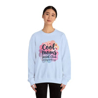 Cool Moms Social Club Crewneck Sweatshirt for Stylish Moms - Ocean State Styles