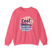 Cool Moms Social Club Crewneck Sweatshirt for Stylish Moms - Ocean State Styles