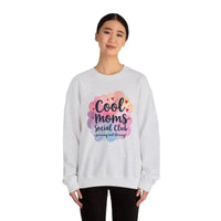 Cool Moms Social Club Crewneck Sweatshirt for Stylish Moms - Ocean State Styles