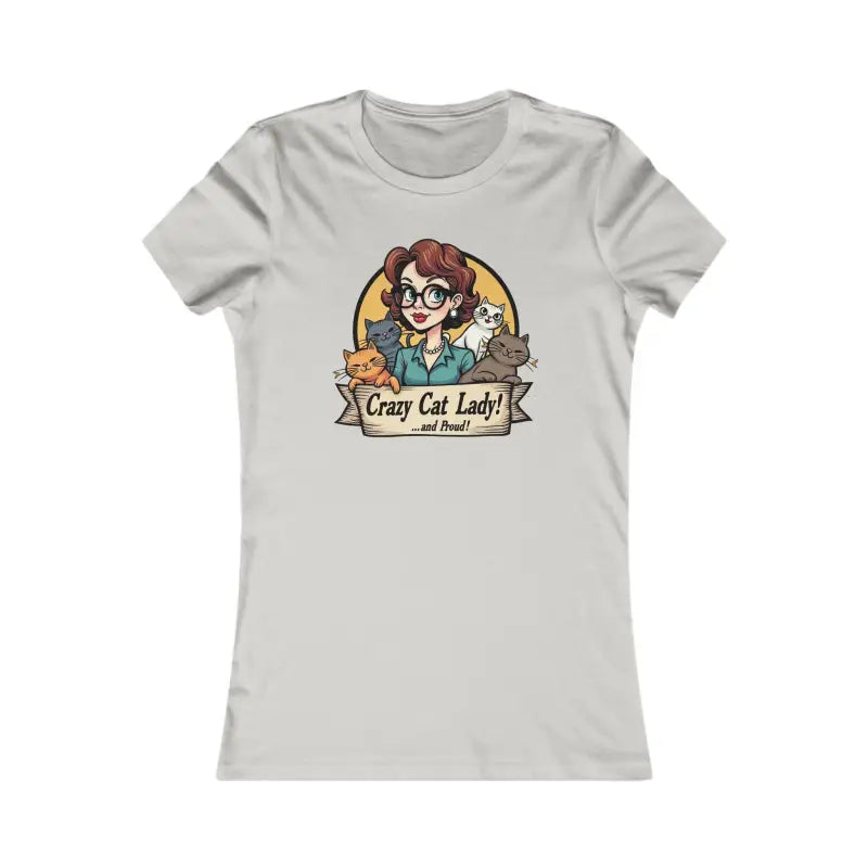 Crazy Cat Lady Graphic T Shirt for Cat Lovers - Ocean State Styles