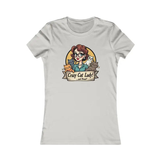 Crazy Cat Lady Graphic T Shirt for Cat Lovers - Ocean State Styles