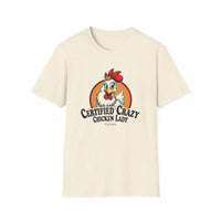 Crazy Chicken Lady T Shirt for Fun Poultry Lovers Apparel - Ocean State Styles