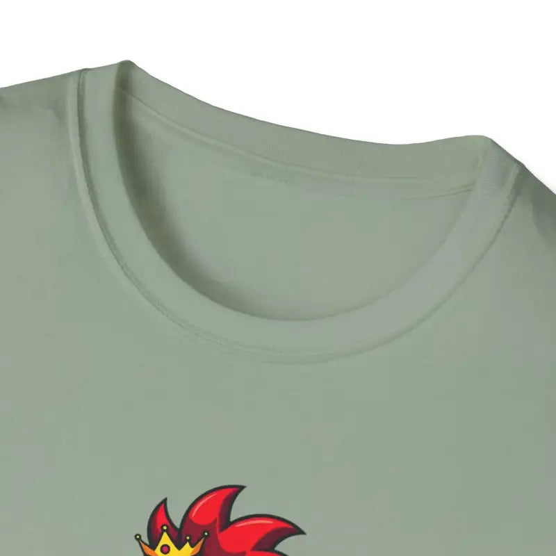 Light green Crazy Chicken Lady T Shirt showcasing a fun and unique design