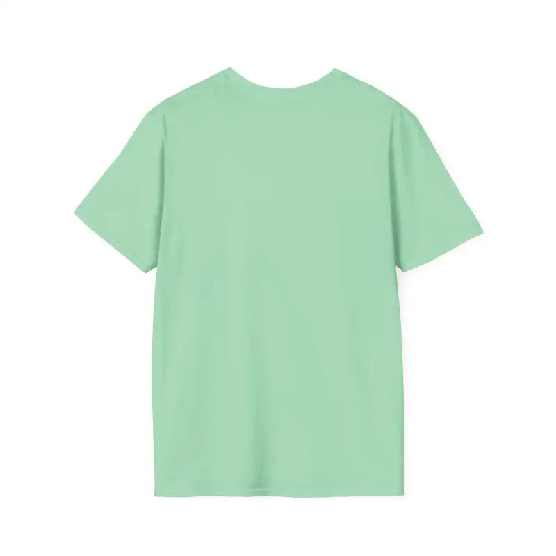 Mint green Crazy Chicken Lady T-shirt featuring a playful chicken graphic design
